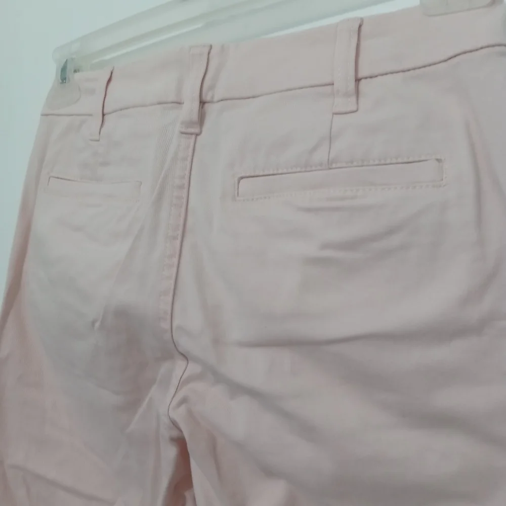 J. Crew Light Pink Straight Leg 4 Pocket Denim Jeans Size 0